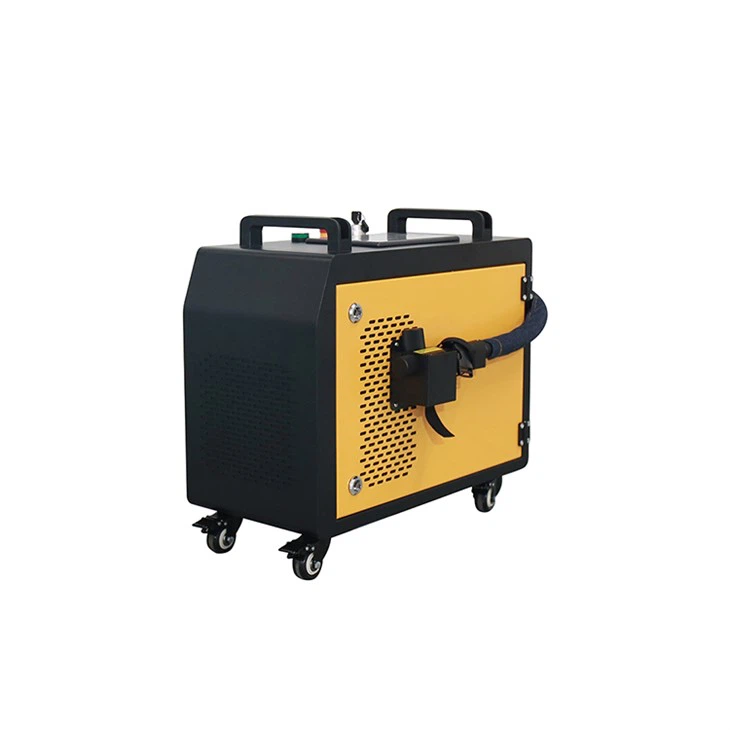 संगमरमर की इमारतों के लिए 300W मिनी पोर्टेबल स्पंदित लेजर क्लीन मशीन
