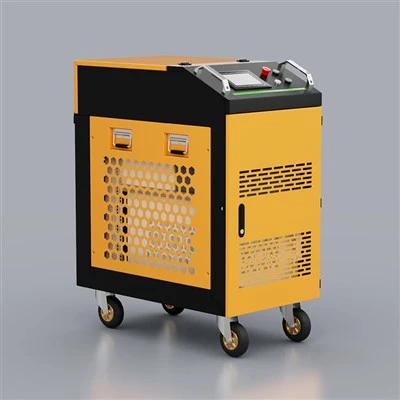 लकड़ी के पेंट स्ट्रिपिंग के लिए 300W JPT 15mJ स्पंदित ऊर्जा लेजर क्लीन मशीन